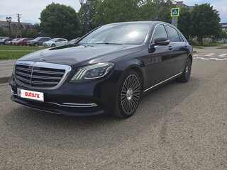 2018 Mercedes-Benz S-Класс 350 d Long VI (W222, C217) Рестайлинг, синий, 4899000 рублей, вид 1