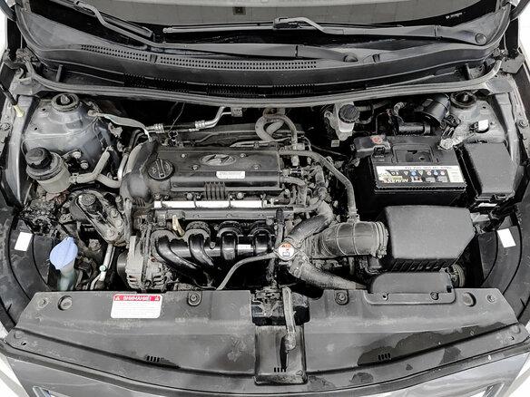 2015 Hyundai Solaris I Рестайлинг, серый - вид 8
