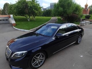 2014 Mercedes-Benz S-Класс 500 Long VI (W222, C217), синий, 2800000 рублей, вид 1
