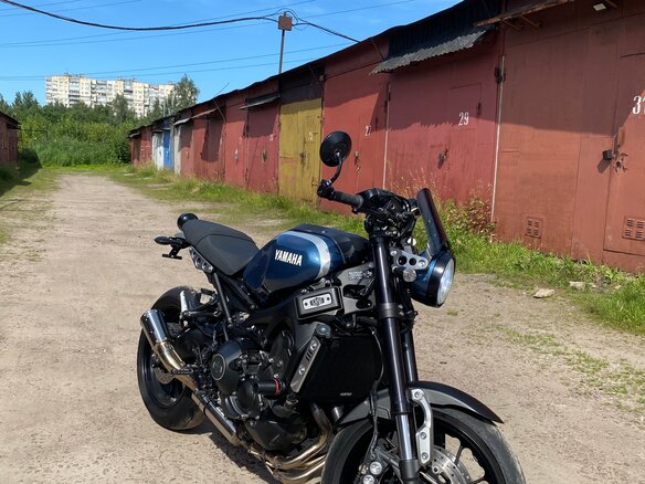 2016 Yamaha XSR900, синий, 799000 рублей - вид 17