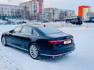 2020 Audi A8 Long 55 TFSI IV (D5), чёрный, 7500000 рублей, вид 5