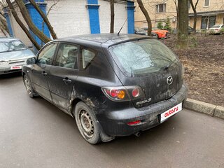 2005 Mazda 3 I (BK), чёрный, 380000 рублей, вид 3