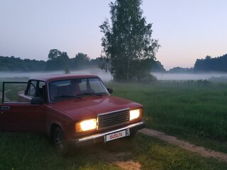 2003 Lada (ВАЗ) 2107, пурпурный, 73000 рублей, вид 1