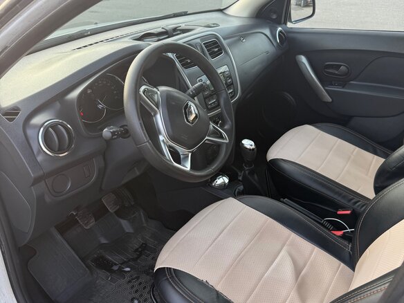2021 Renault Logan II Рестайлинг, белый, 750000 рублей - вид 5