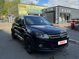2014 Volkswagen Tiguan I Рестайлинг, чёрный, 1575000 рублей, вид 3
