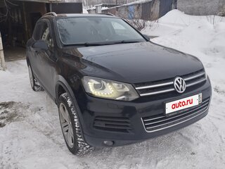 2010 Volkswagen Touareg II, чёрный, 1750000 рублей, вид 4