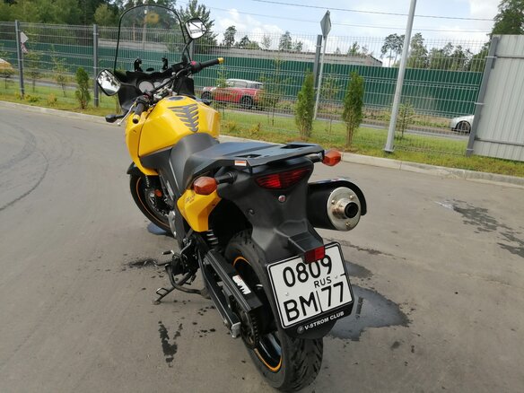 2008 Suzuki V-Strom DL 650, жёлтый - вид 5