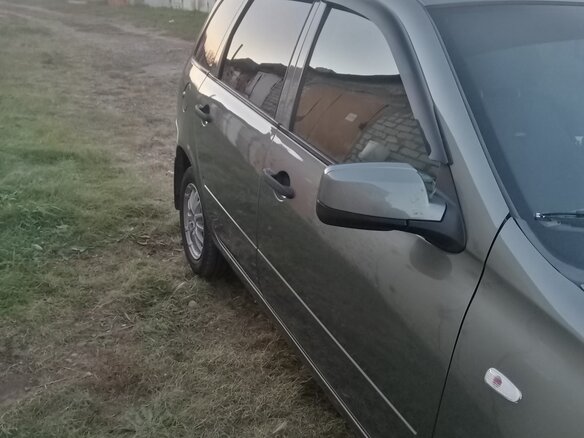 2013 Lada (ВАЗ) Kalina I, серый, 370000 рублей - вид 11