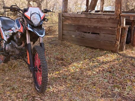 2023 Shineray Adventure 250, оранжевый, 120000 рублей, вид 4