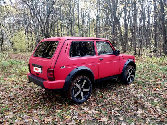 1982 Lada (ВАЗ) 2121 (4x4) I, красный, 325000 рублей - вид 3