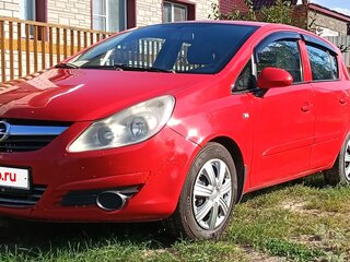 2007 Opel Corsa D, красный, 375000 рублей, вид 1
