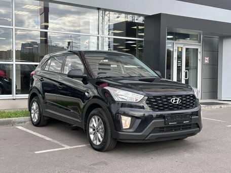 2020 Hyundai Creta I Рестайлинг, чёрный, 1670000 рублей, вид 1