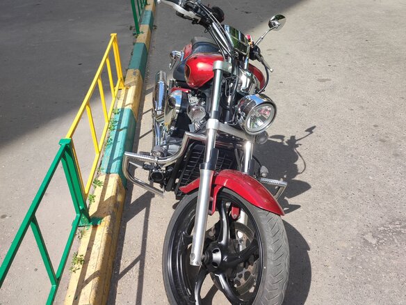 2011 Yamaha XVS1300, красный, 950000 рублей - вид 5
