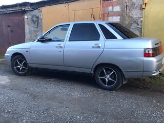 2006 Lada (ВАЗ) 2110, серебристый, 159000 рублей, вид 1
