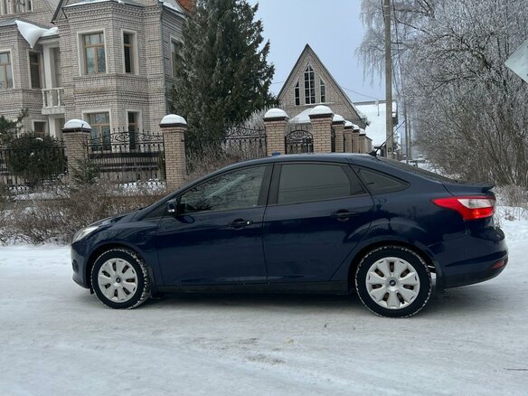 2014 Ford Focus III, синий, 800000 рублей - вид 4