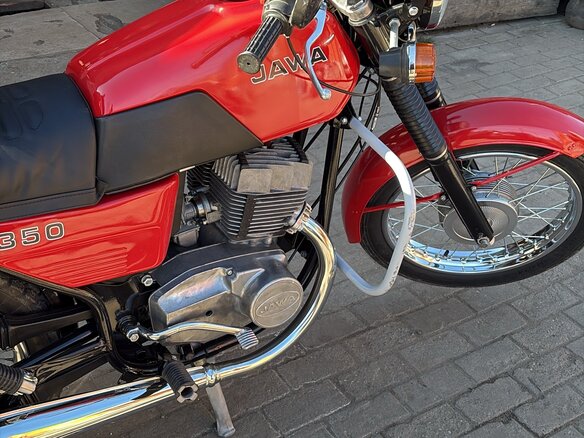 1986 Jawa 350/638, красный, 650000 рублей - вид 5