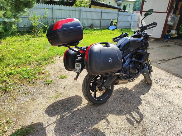 2013 Kawasaki Versys 650, чёрный, 399000 рублей - вид 14