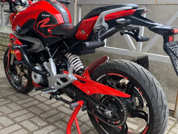 2019 BMW G 310 R, красный, 500000 рублей - вид 10