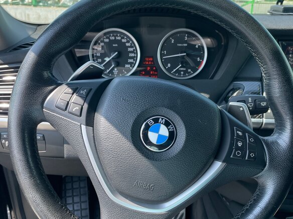 2012 BMW X6 40d I (E71) Рестайлинг, чёрный, 2150000 рублей - вид 13