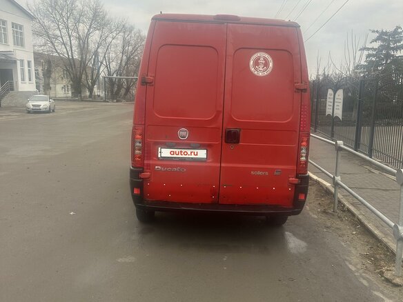 2011 Fiat Professional Ducato, красный, 950000 рублей - вид 1