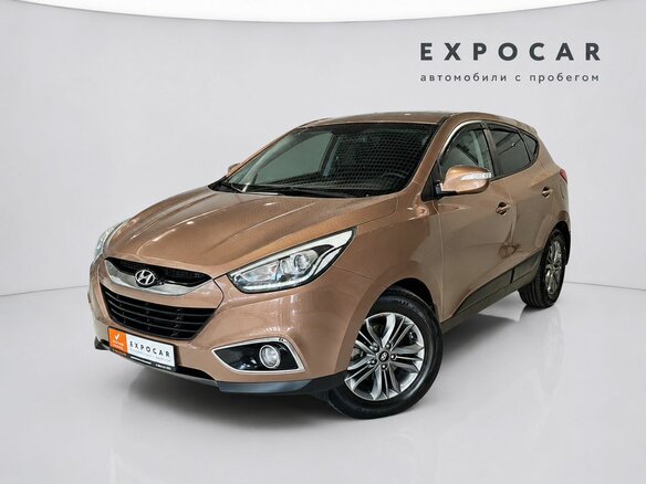 2015 Hyundai ix35 I Рестайлинг, бежевый