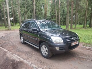 2007 Kia Sportage II, чёрный, 1150000 рублей, вид 2