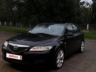 2004 Mazda 6 I (GG), чёрный, 380000 рублей, вид 1