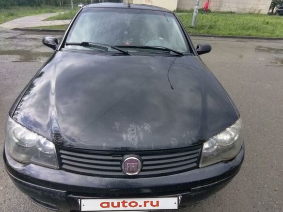 2011 Fiat Albea I Рестайлинг, чёрный, 379000 рублей
