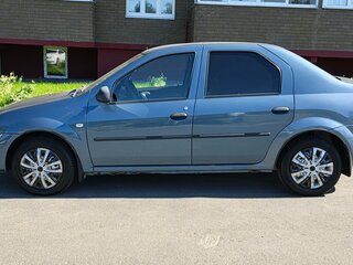 2011 Renault Logan I Рестайлинг, синий, 420000 рублей, вид 3