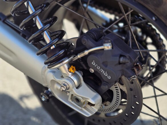 2022 Triumph Scrambler, серый, 1280000 рублей - вид 6