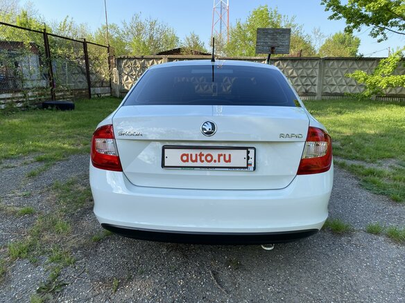 2014 Skoda Rapid I, белый - вид 5