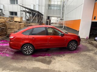 2019 Lada (ВАЗ) Granta I Рестайлинг, красный, 790000 рублей, вид 5