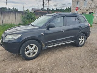 2006 Hyundai Santa Fe II, чёрный, 700000 рублей, вид 4