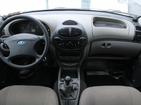 2012 Lada (ВАЗ) Kalina I, бежевый - вид 12
