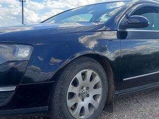 2007 Volkswagen Passat B6, чёрный, 650000 рублей, вид 3
