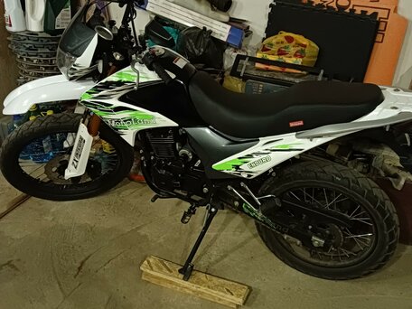 2021 Motoland CRF250 Enduro, белый, 160000 рублей, вид 4