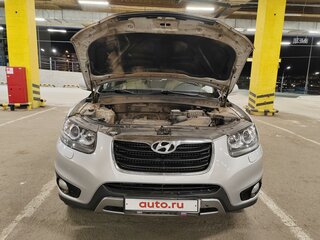 2012 Hyundai Santa Fe II Рестайлинг, серебристый, 1650000 рублей, вид 4