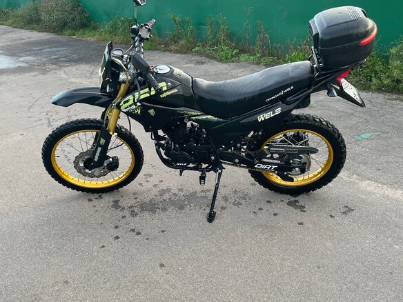 2014 Wels ZT250-XT, чёрный, 160000 рублей - вид 1