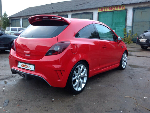 2008 Opel Corsa OPC D, красный - вид 6