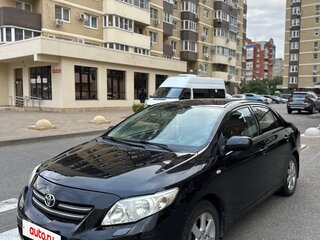 2009 Toyota Corolla X (E140, E150), чёрный, 780000 рублей, вид 2