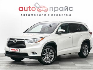 2014 Toyota Highlander III (XU50), белый, 3300000 рублей, вид 1