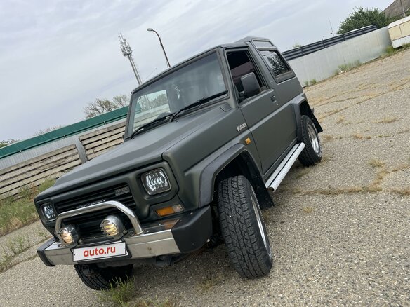 1991 Daihatsu Rugger I, зелёный - вид 9