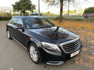 2015 Mercedes-Benz S-Класс 350 CDI BlueTEC VI (W222, C217), чёрный, 2290000 рублей, вид 3