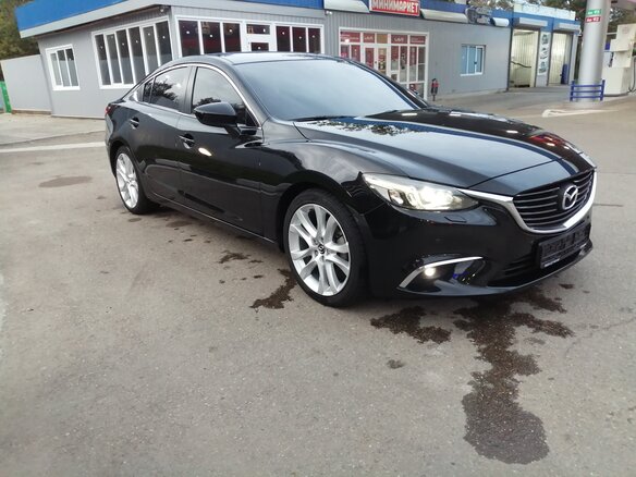 2015 Mazda 6 III (GJ) Рестайлинг, чёрный, 2000000 рублей - вид 12