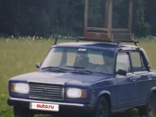 2006 Lada (ВАЗ) 2107, синий, 95000 рублей, вид 2