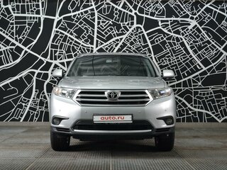 2011 Toyota Highlander II (XU40) Рестайлинг, серебристый, 2550000 рублей, вид 2