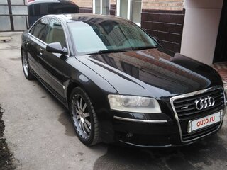 2002 Audi A8 II (D3), чёрный, 750000 рублей, вид 2