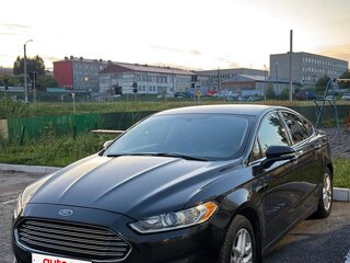 2013 Ford Fusion (North America) II, чёрный, 950000 рублей, вид 1