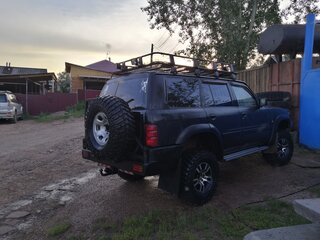 2002 Nissan Patrol V (Y61), чёрный, 2000000 рублей, вид 4