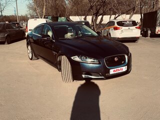 2014 Jaguar XF I Рестайлинг, синий, 1400000 рублей, вид 1